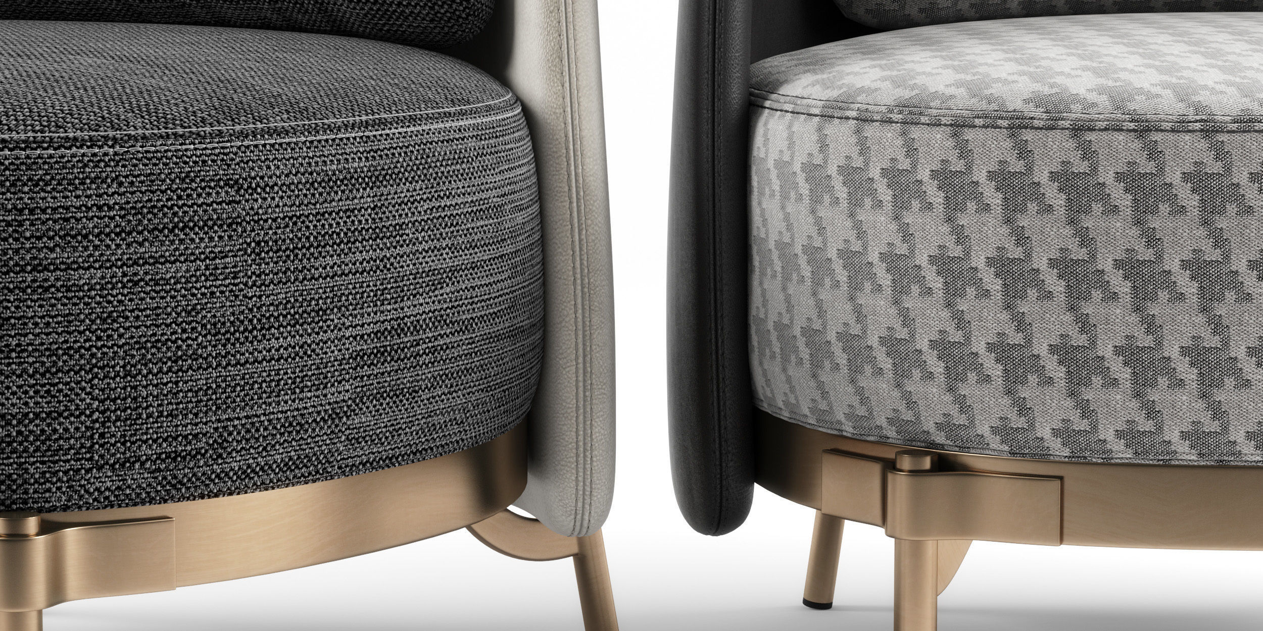 Minotti Tape Armchairs 3d model 3D model
