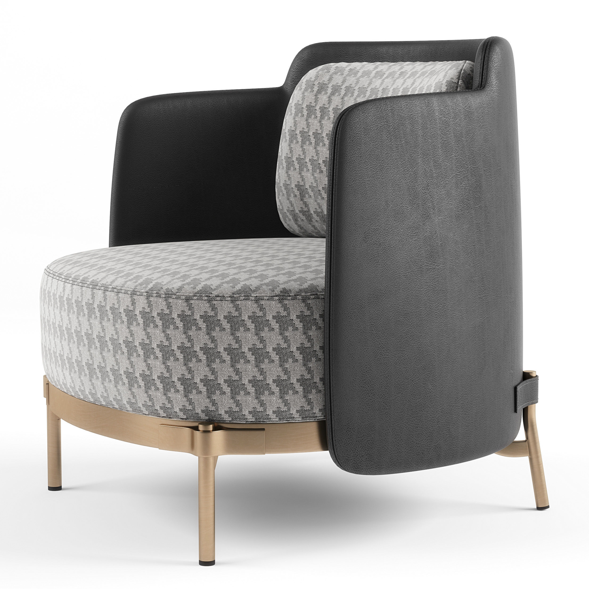 Minotti Tape Armchairs 3d model 3D model