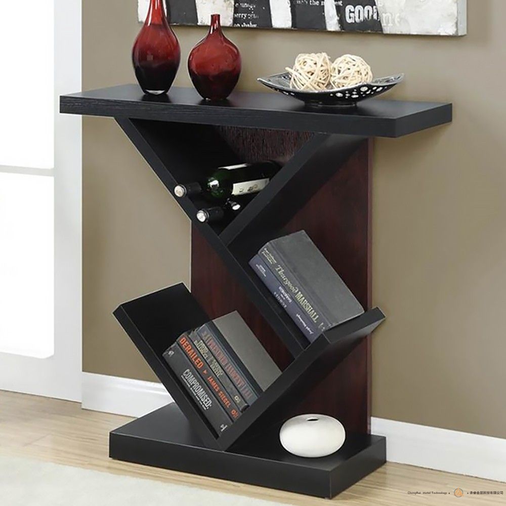 小控制台桌白色木材玄关桌