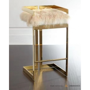 imperial sheepskin barstool